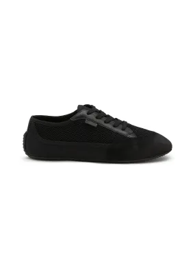 -----------THE ROW ---- ------------BLACK ----Bonnie Low Top Lace Up Sneakers --