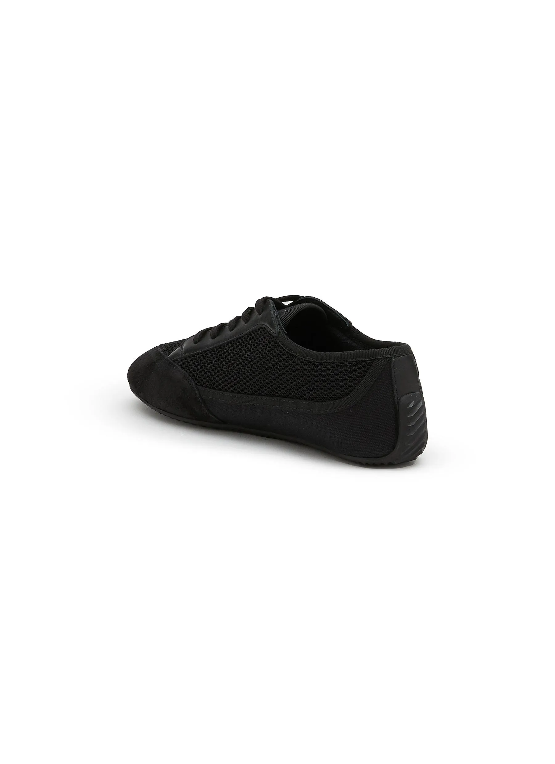 -----------THE ROW ---- ------------BLACK ----Bonnie Low Top Lace Up Sneakers --