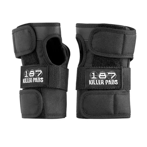 187 Skateboard Pads Wrist Guards Black Size XS