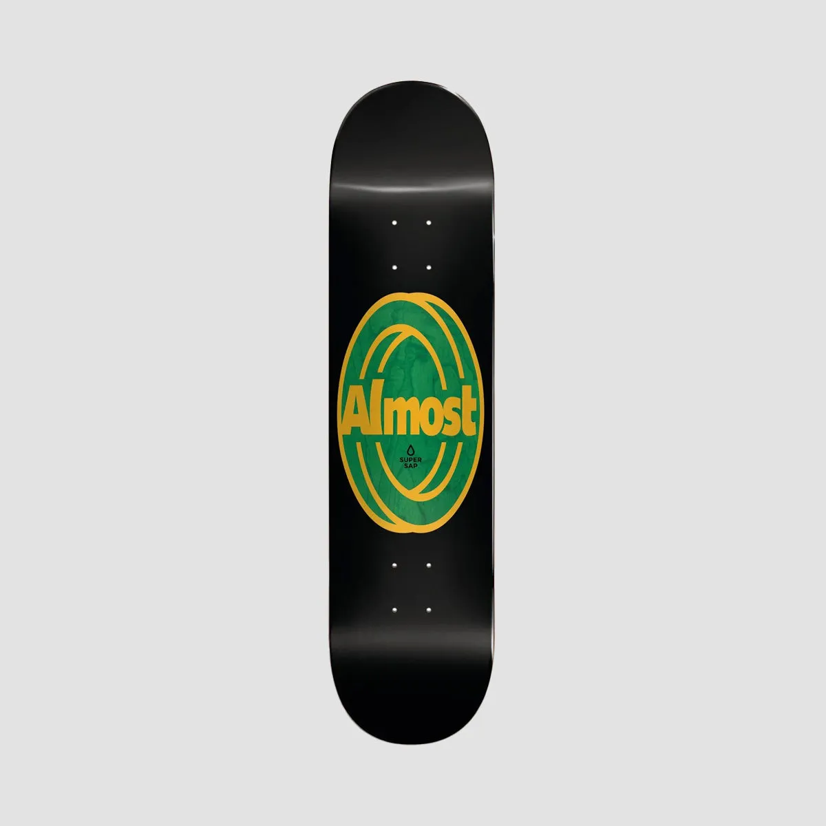 Almost Double Up Super Sap R7 Skateboard Deck Black - 8.25