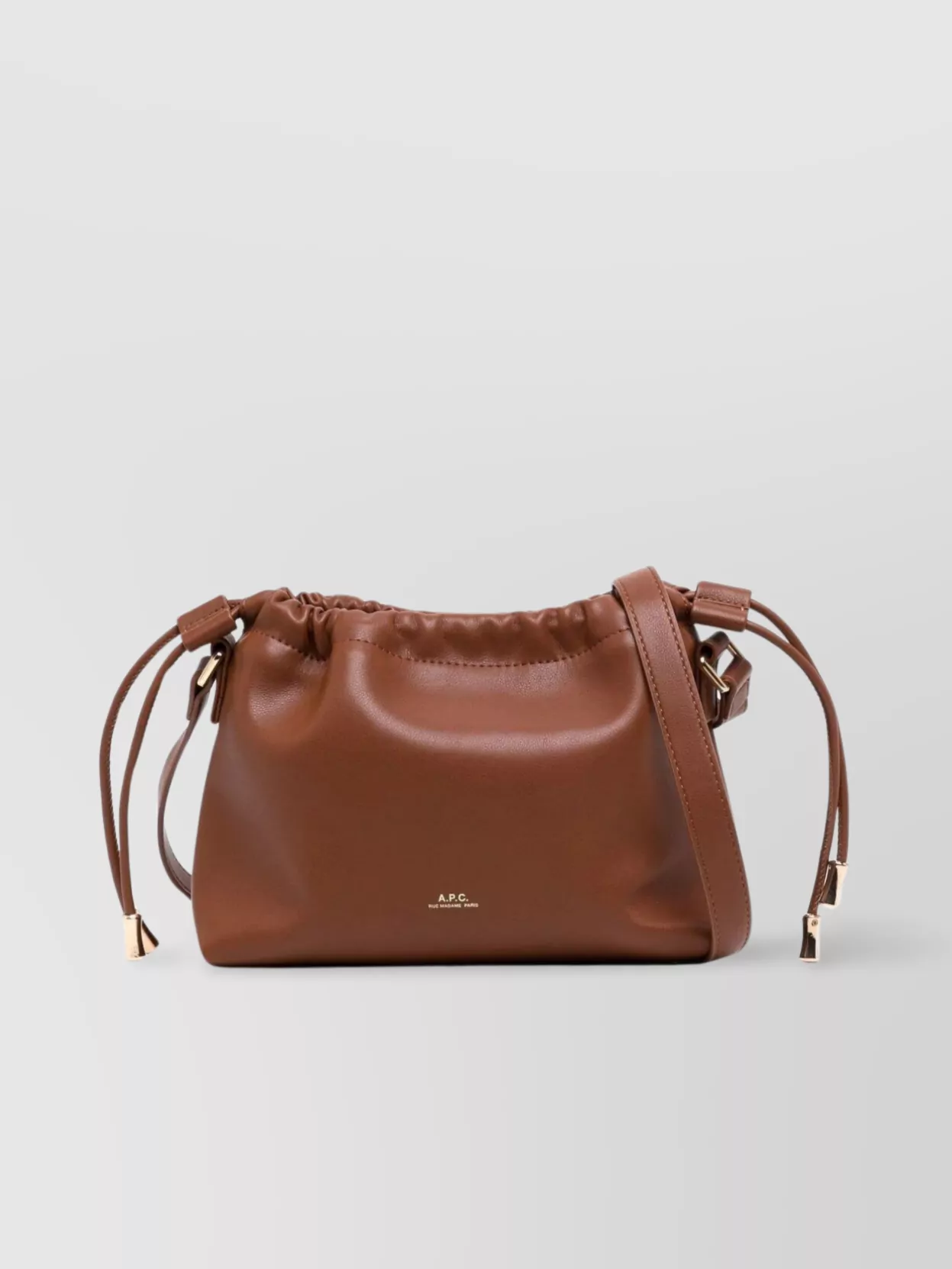 A.P.C.   Adjustable strap textured shoulder bag