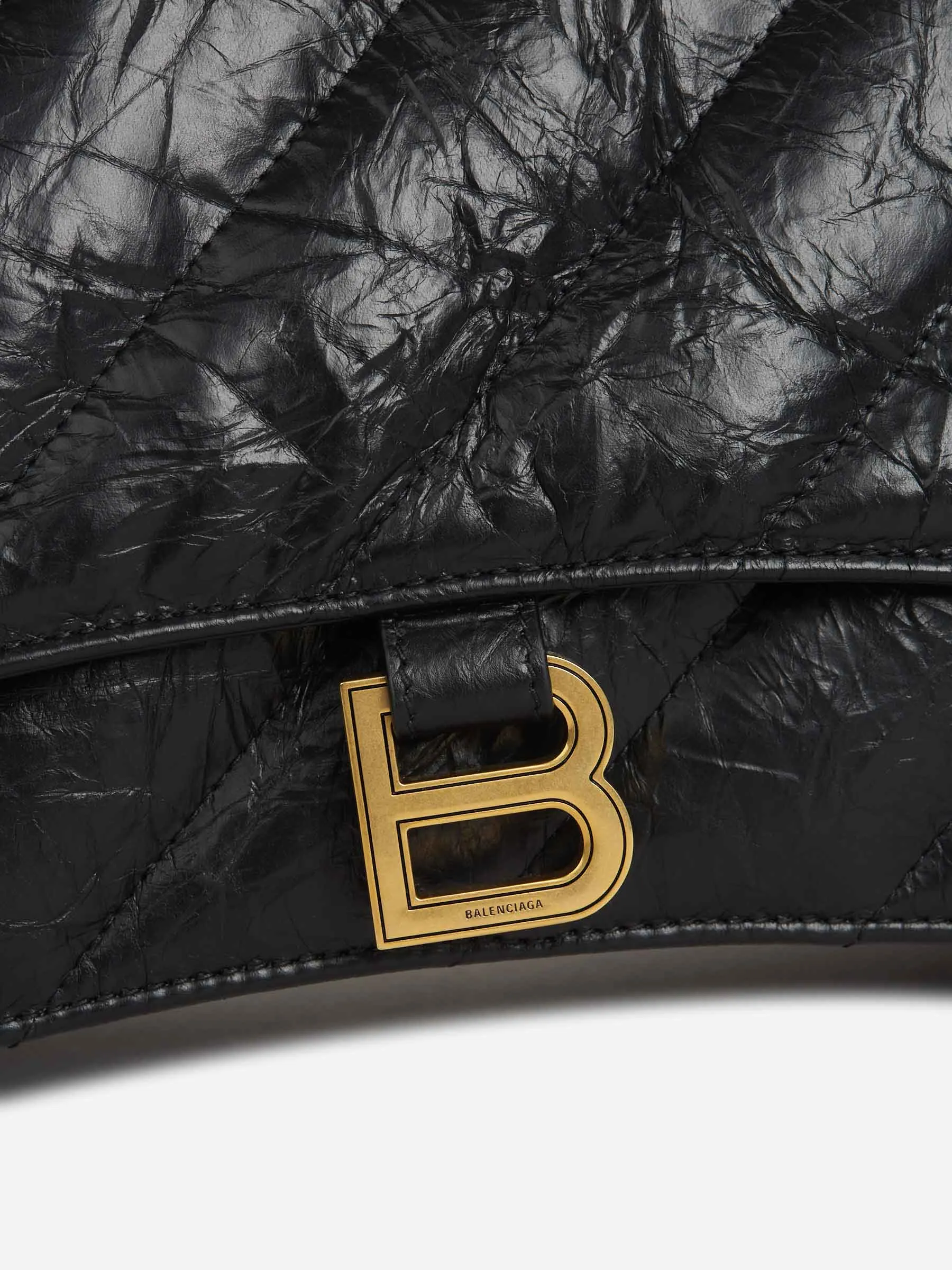 Balenciaga Crush Shoulder Bag 