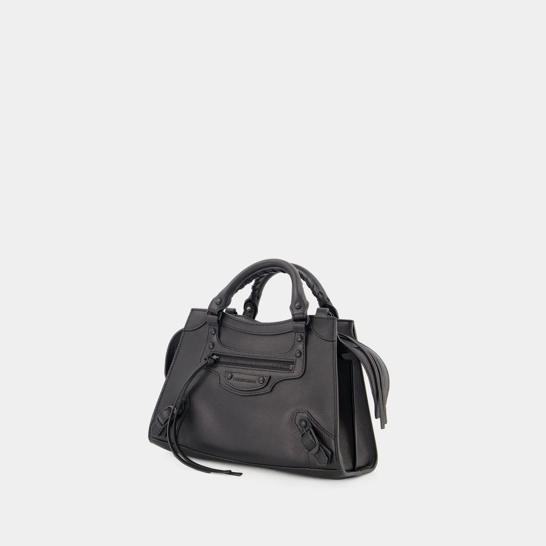 Balenciaga  Neo Cl City Xs Aj Bag - Balenciaga -  Black - Leather