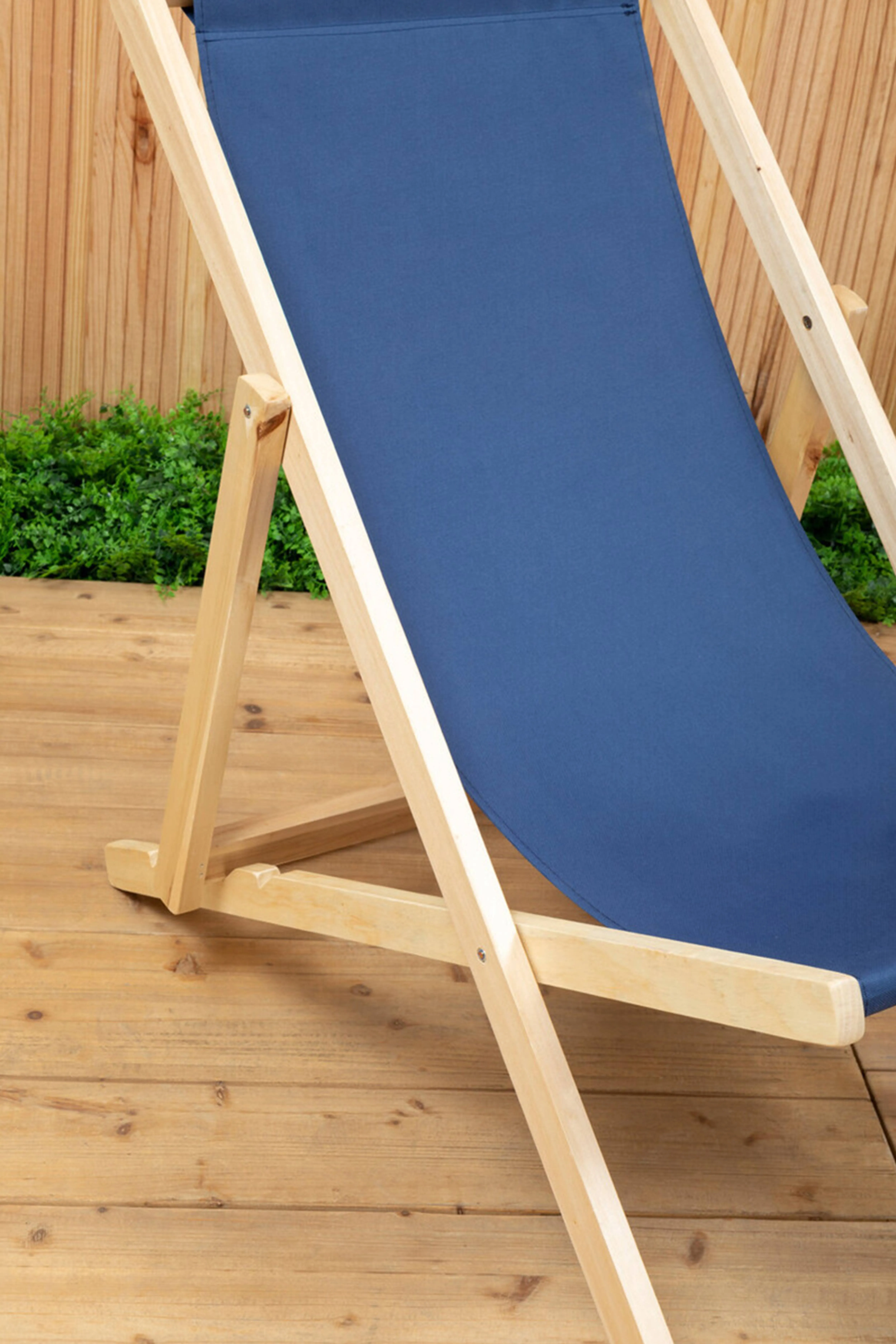 Beauport Deck Chair - Blue And Natural - Interiors by Premier - Home All | H&M GB