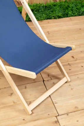 Beauport Deck Chair - Blue And Natural - Interiors by Premier - Home All | H&M GB