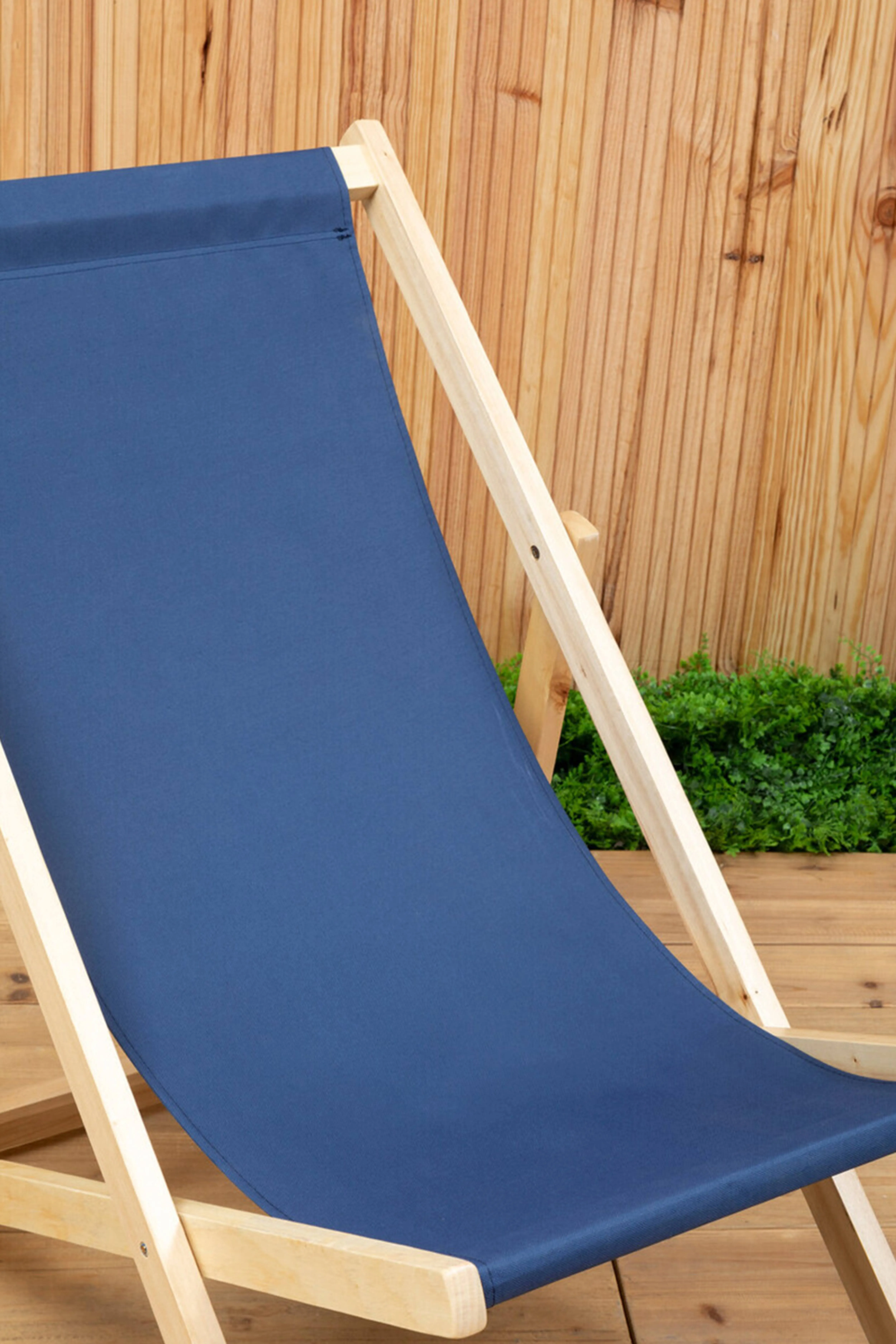 Beauport Deck Chair - Blue And Natural - Interiors by Premier - Home All | H&M GB