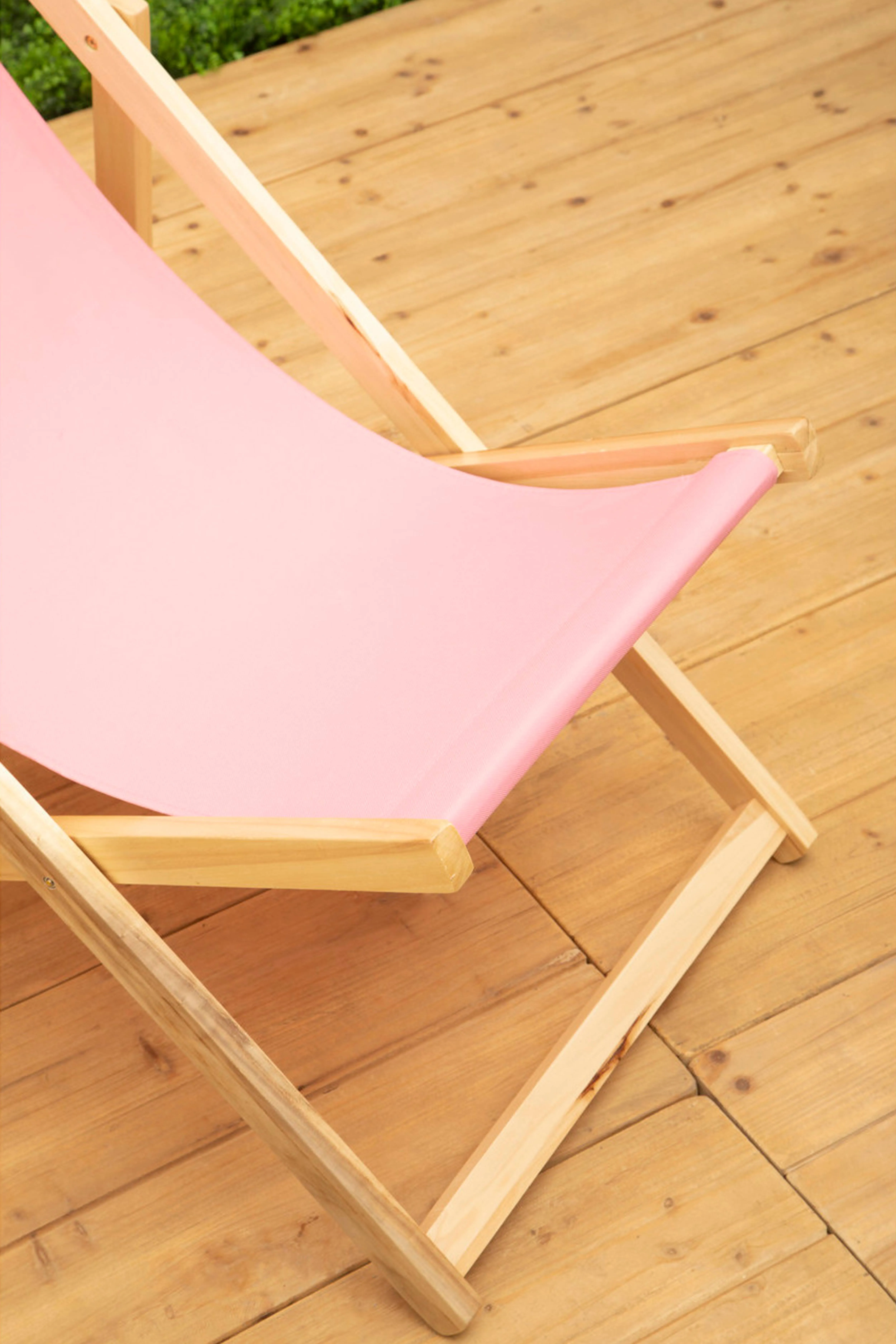 Beauport Deck Chair - Pink - Interiors by Premier - Home All | H&M GB