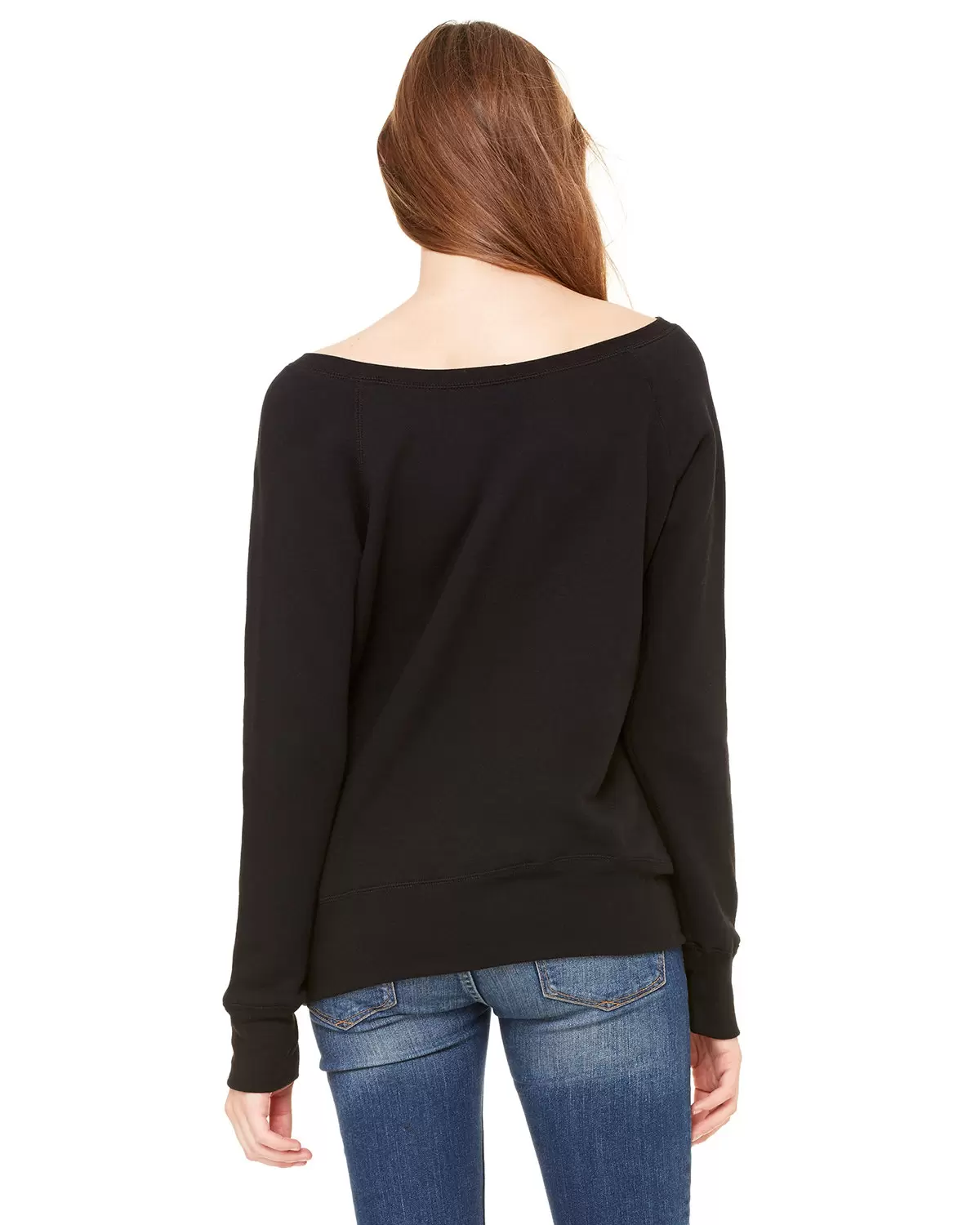 BELLA 7501 Womens Fleece Pullover Sweatshirt SKU: 7501