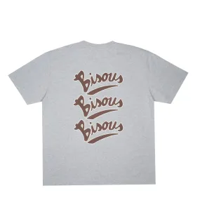 Bisous Skateboards - Gianni T-Shirt - Sports Grey-