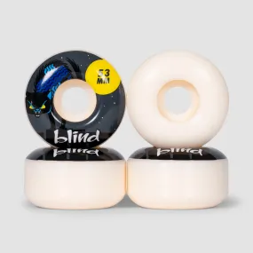 Blind Nine Lives Skateboard Wheels Grey 53mm