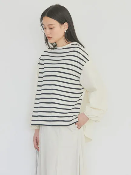 Bobo Tokyo Murano Sleeve Volume Pullover