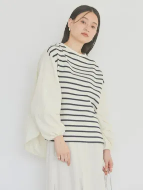 Bobo Tokyo Murano Sleeve Volume Pullover