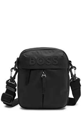 BOSS Stormy faux leather cross-body bag  -                         -                     -                