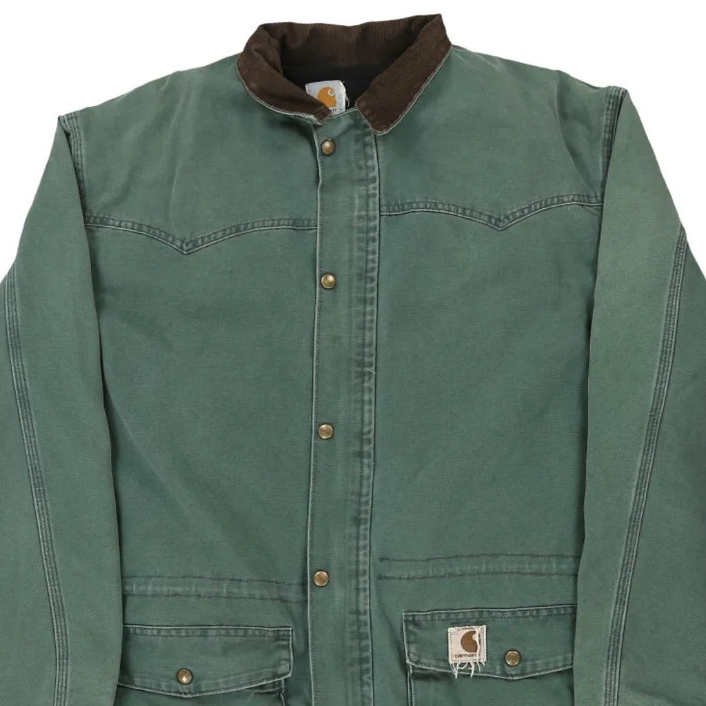 Carhartt Jacket - 4XL Green Cotton Blend