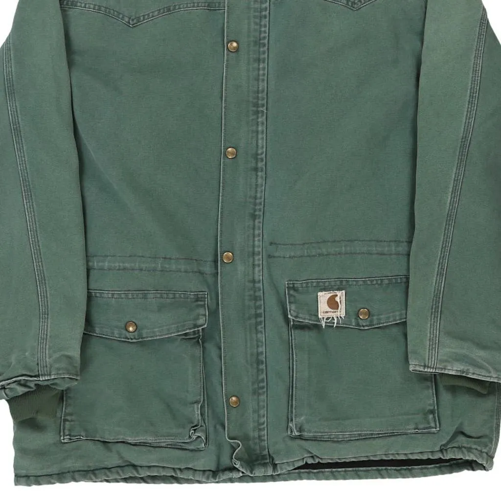 Carhartt Jacket - 4XL Green Cotton Blend