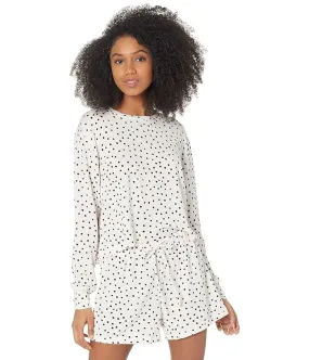 Catherine Malandrino Pullover & Short Lounge Set Women's