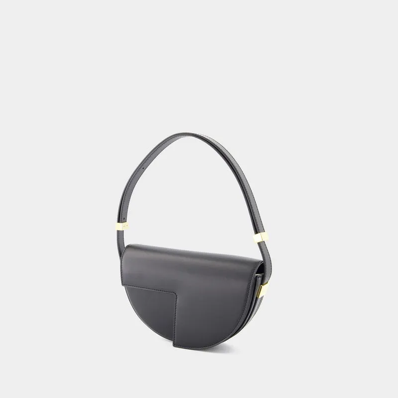 Circle Patou Bag - PATOU - Leather - Black