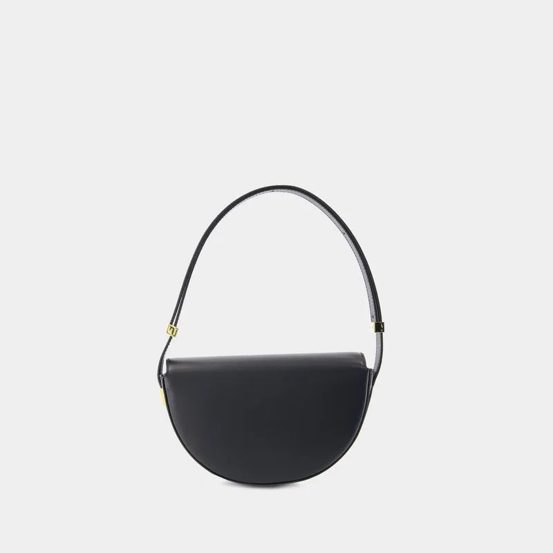 Circle Patou Bag - PATOU - Leather - Black