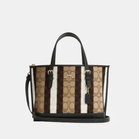 Coach Mollie Tote In Signature Jacquard Small