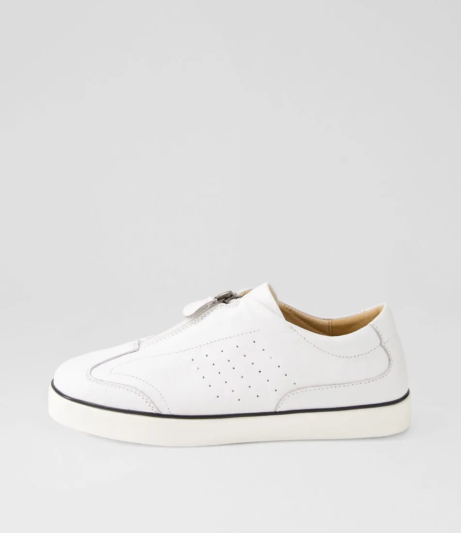 COLORADO Enact White Leather Sneakers