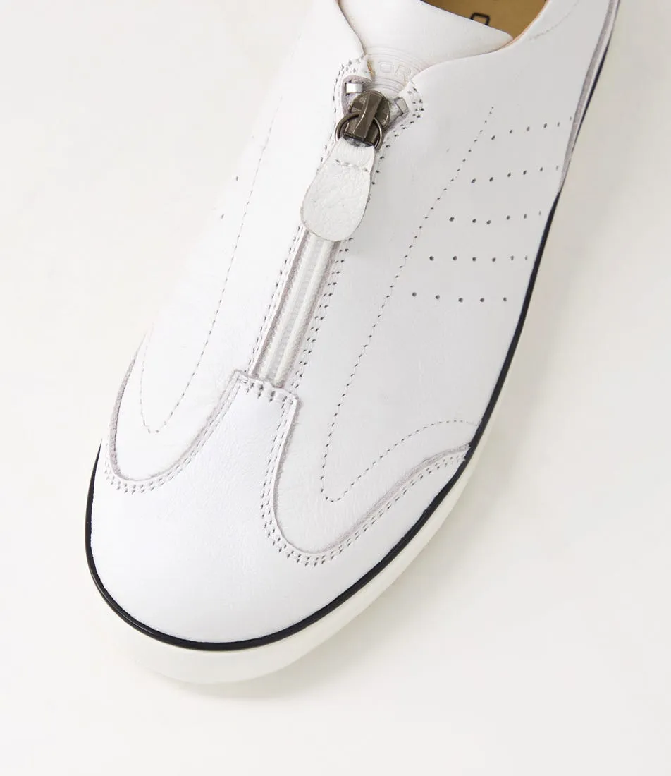 COLORADO Enact White Leather Sneakers