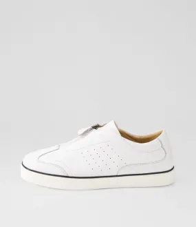 COLORADO Enact White Leather Sneakers