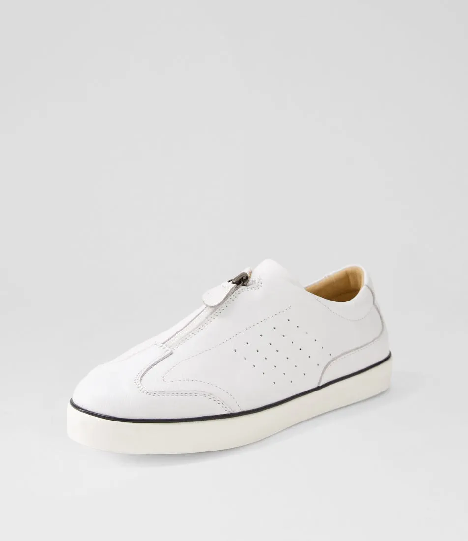 COLORADO Enact White Leather Sneakers