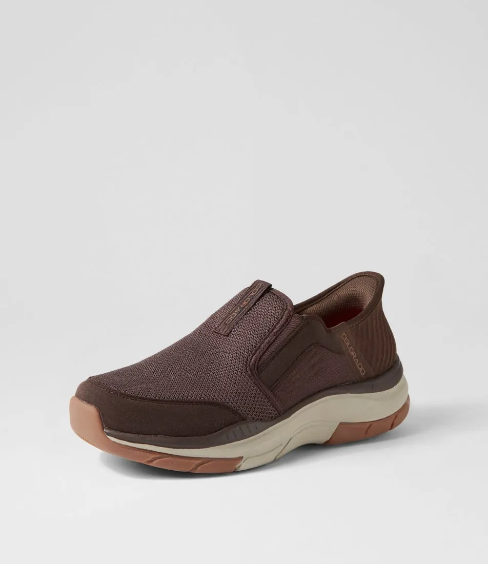 COLORADO Zaka Brown Mesh Sneakers