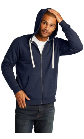 District DT8102 Re-Fleece Full-Zip Hoodie