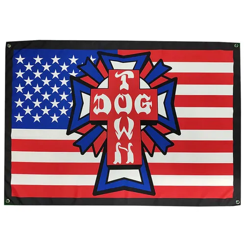 Dogtown Skateboards Banner USA Logo Flag 46" x 60"