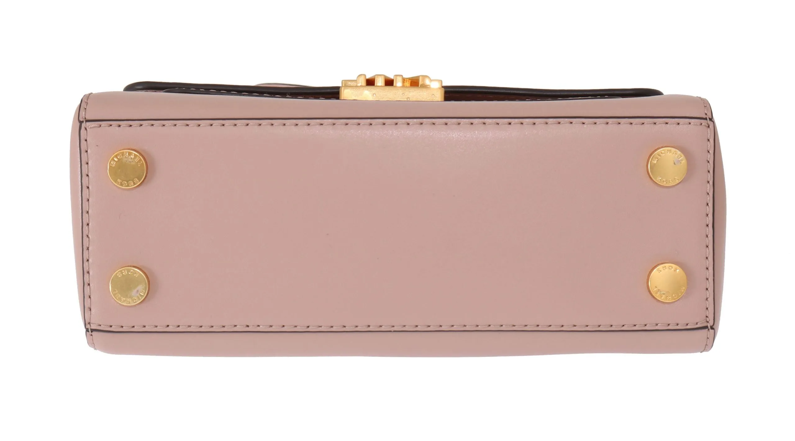 Elegant Pink Leather Mindy Shoulder Bag