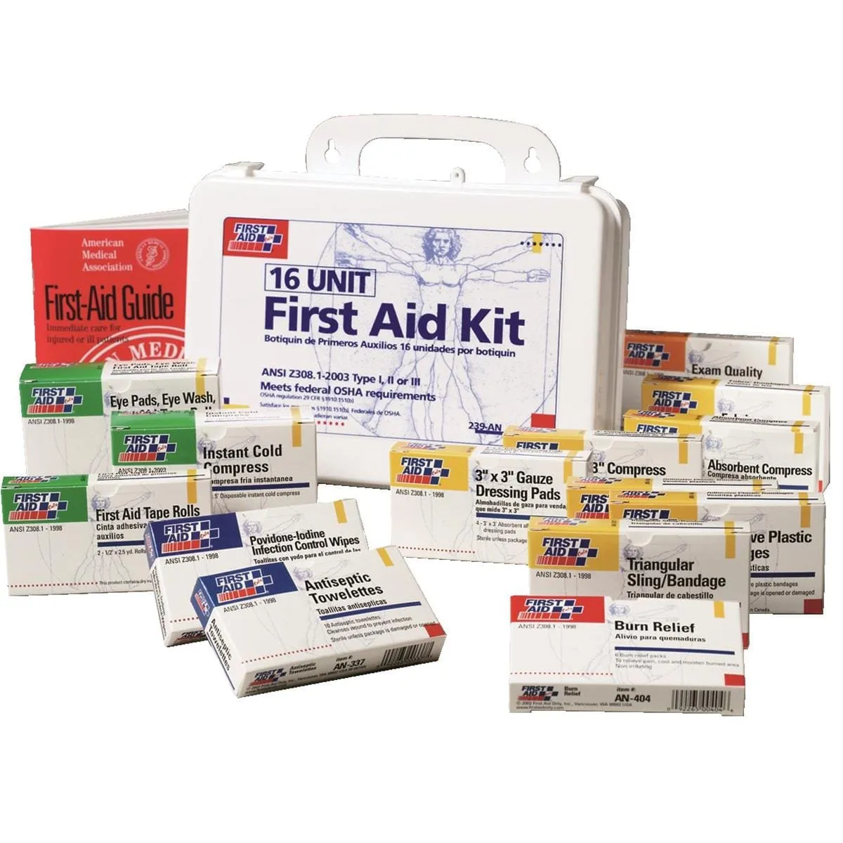 First Aid Only 25 Person Unitized First Aid Kit