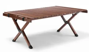 Foldable Bamboo Outdoor Camping Table - Large