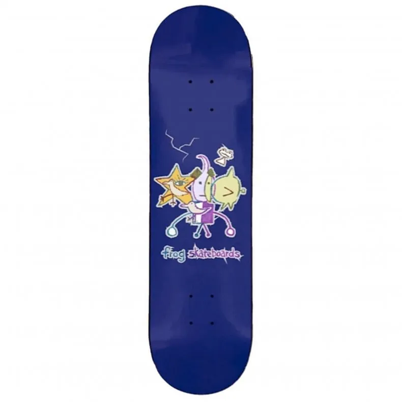 Frog Skateboards Robot Boy Cracked Skateboard Deck 8.0