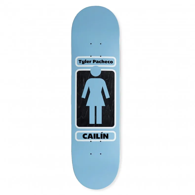 Girl Skateboard Co. Tyler Pacheco 93 Til W41 Skateboard Deck 8.375