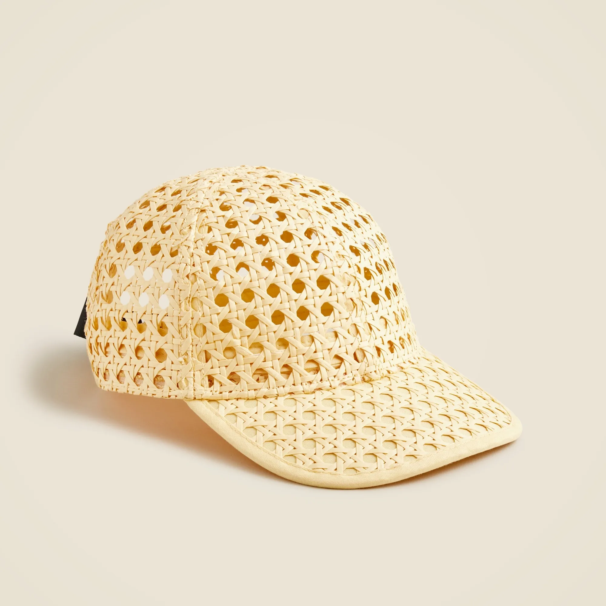 Girls' woven baseball cap