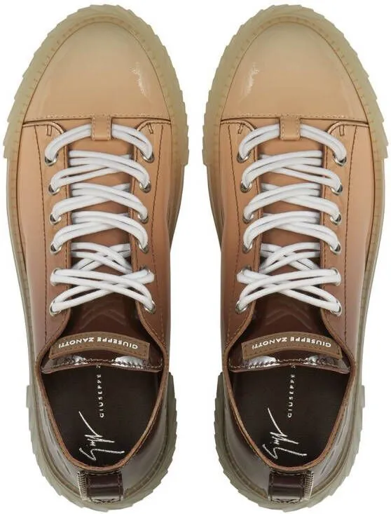 Giuseppe Zanotti Blabber gradient low-top sneakers Neutrals