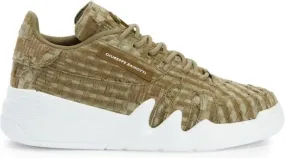 Giuseppe Zanotti Talon logo-patch sneakers Green