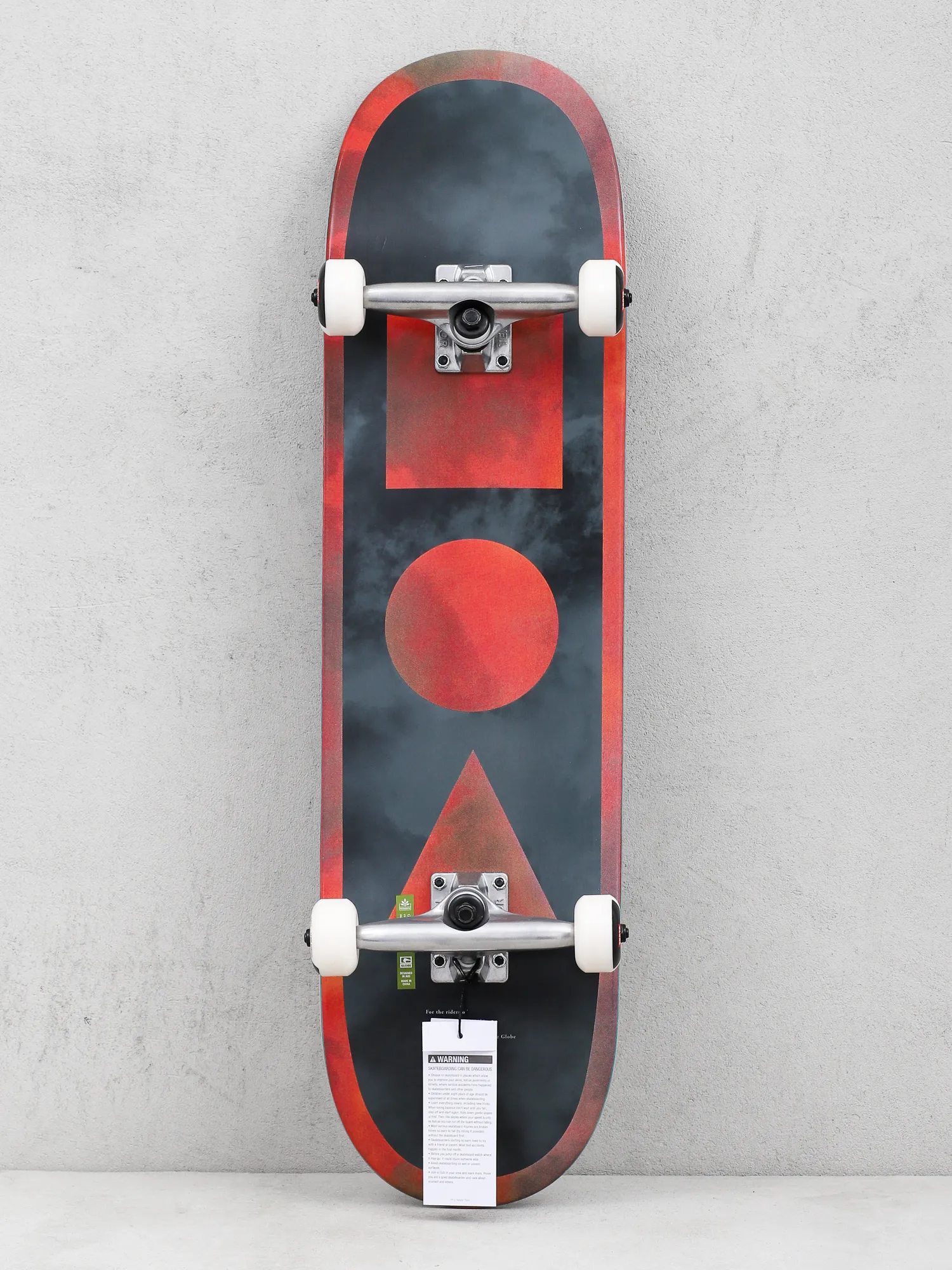 Globe G1 Stack Skateboard (black/candy clouds)