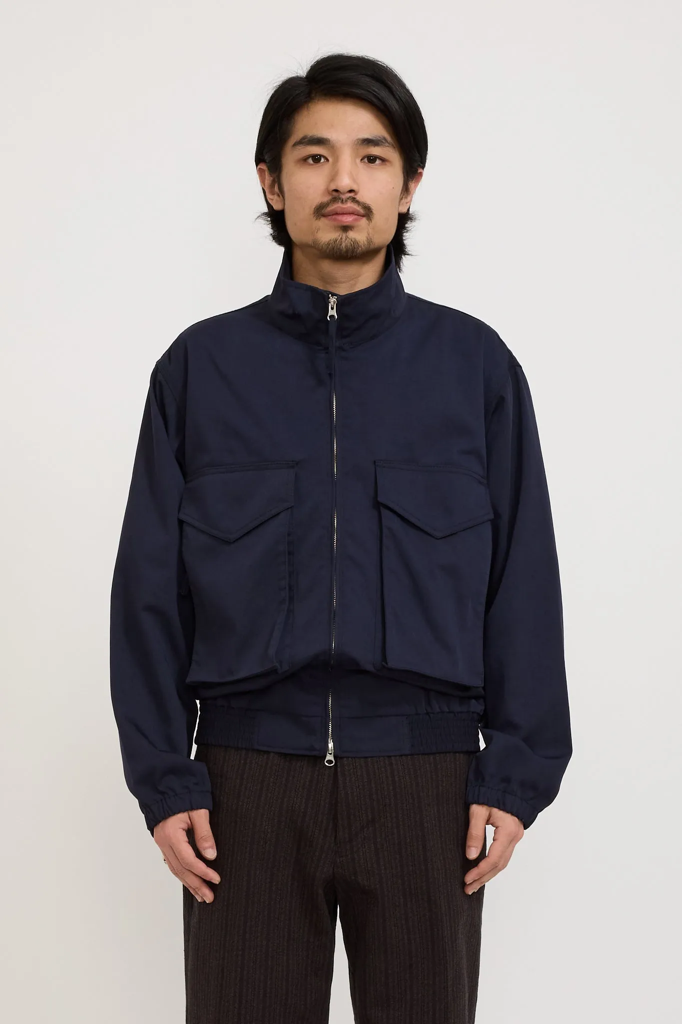 Gustavo Zip Jacket Navy