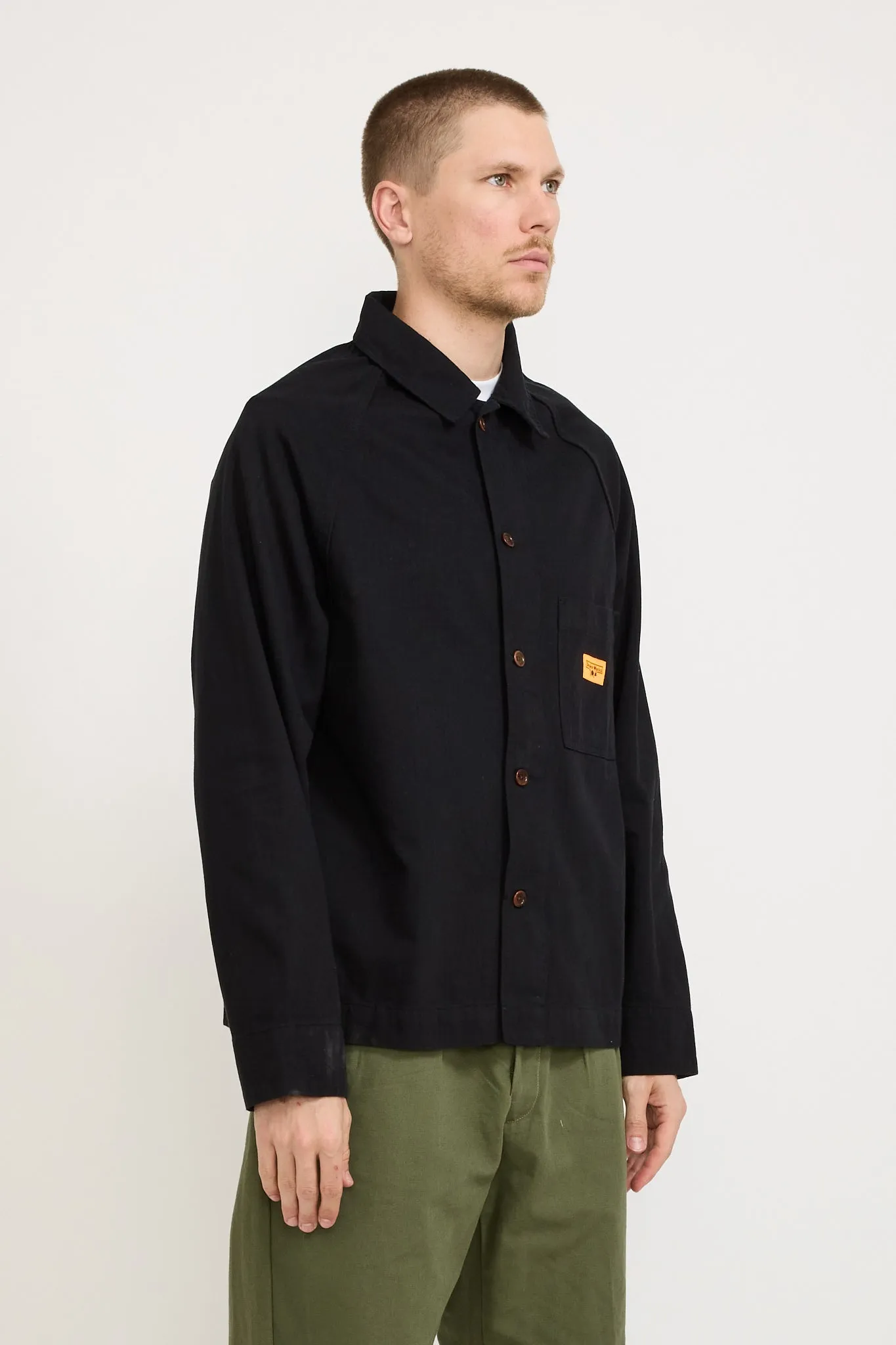 Herringbone FOH Jacket Black