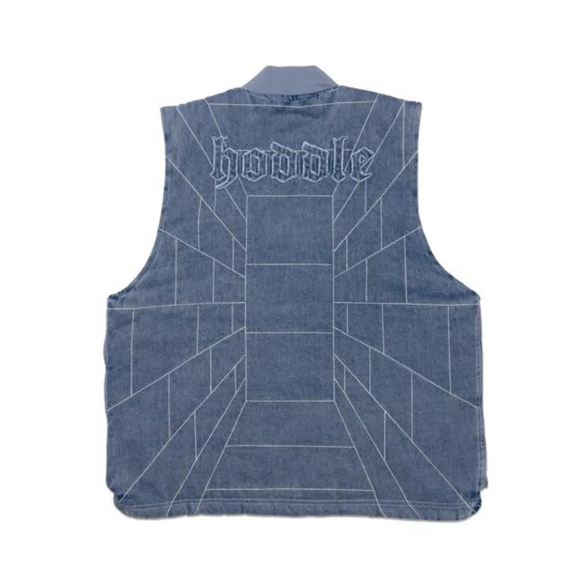 HODDLE SKATEBOARDS ZIP UP CARPENTER VEST