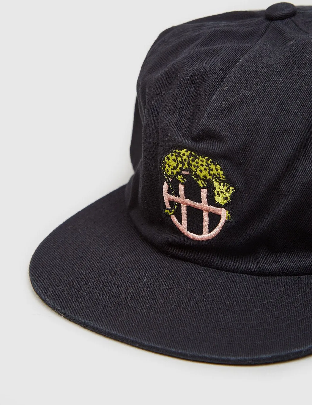 HUF Leopard Cap - Black