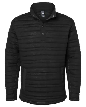 J America 8895JA  Men's Horizon Quarter-Snap Pullover