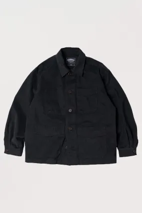 Jungle Moleskin French Work Jacket - Black