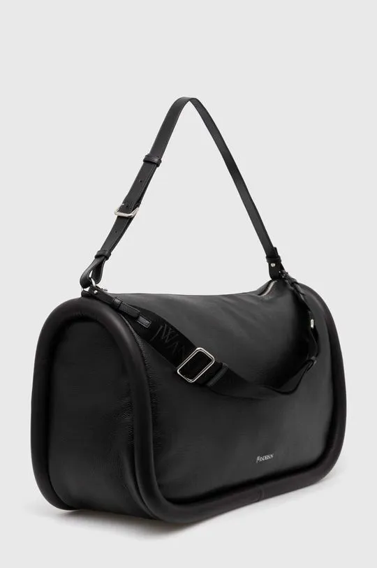 JW Anderson leather bag The Bumper-36 black color HB0569.LA0107.999