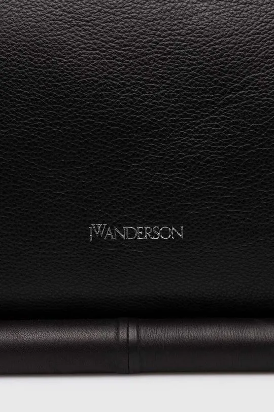 JW Anderson leather bag The Bumper-36 black color HB0569.LA0107.999