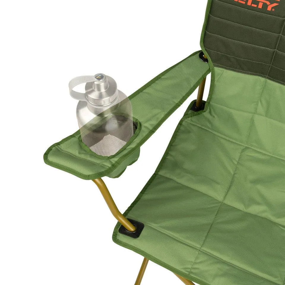 Kelty Low Loveseat 2 Person Foldable Camping Chair w/ Insulated Drink Holders