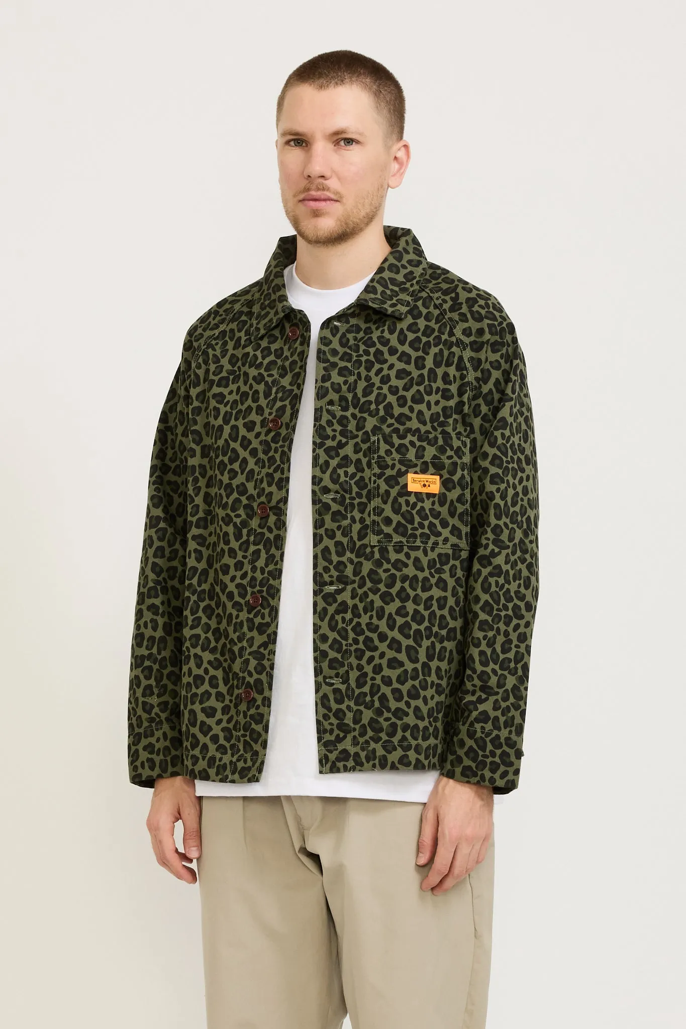 Leopard FOH Jacket Green