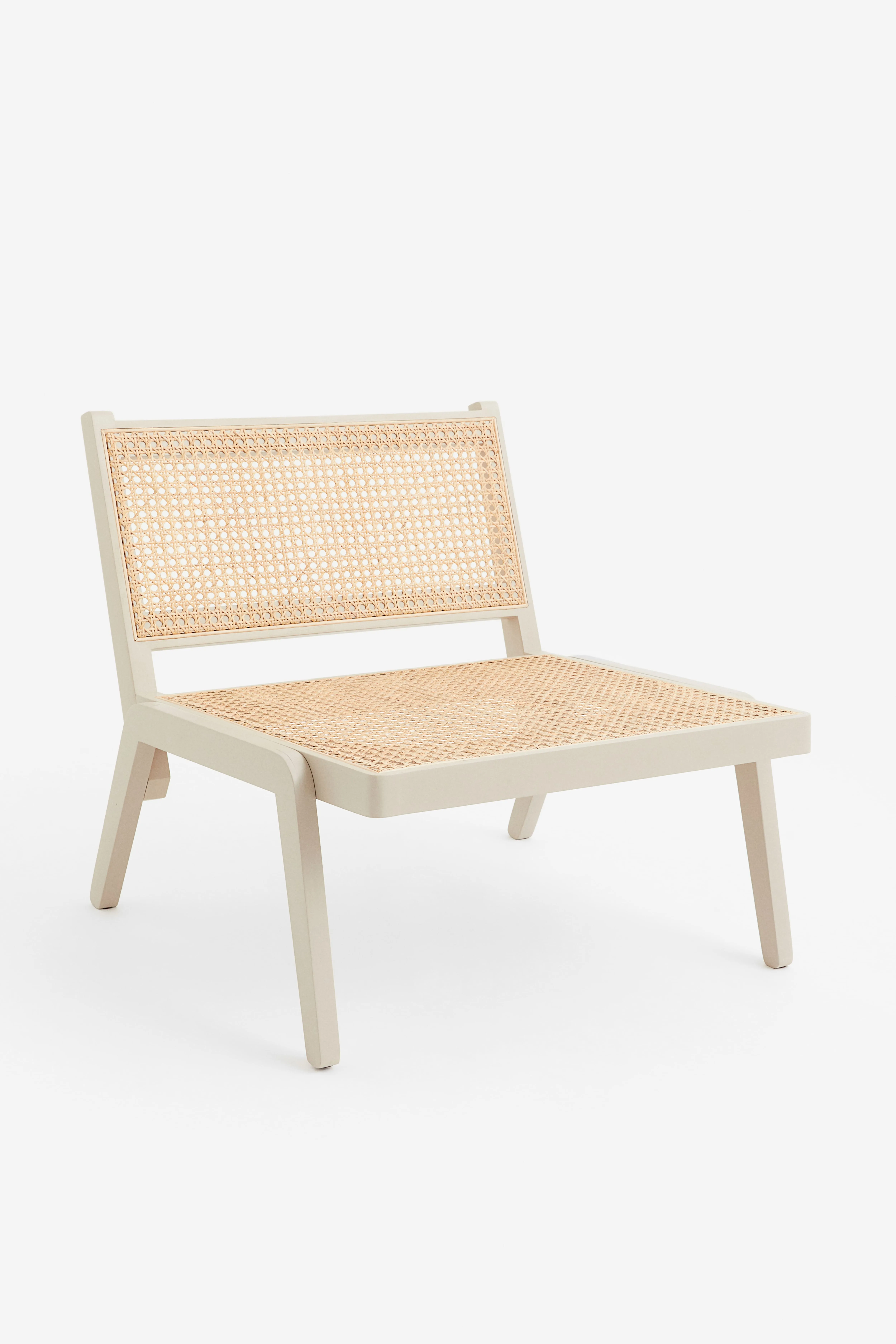 Low lounge chair - Light greige - Home All | H&M GB